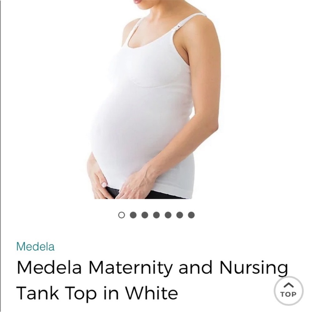 Three Medela nursing tanks | small